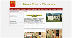 Desktop Screenshot of peribridgeclub.com